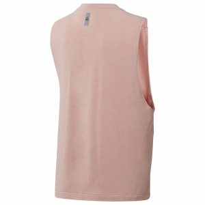 Reebok Nature X Muscle Muskelshirt Damen - Rosa - DE 340-PYJ